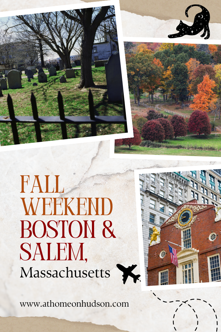 Fall in New England is the real deal, and there’s no better combo than a weekend in Boston and Salem, Massachusetts. You get the classic charm of a historic city paired with the spooky fun of Salem during Halloween season. This itinerary is built around walking, eating, learning, and seeing the leaves. Even better, you don’t need a car.