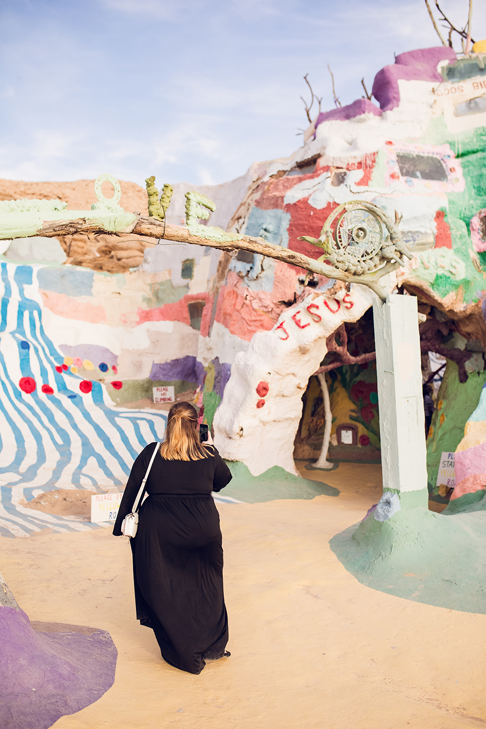 Visiting Salvation Mountain in Southern California